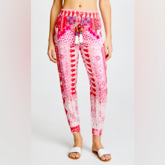 HEMANT & NANDITA Pants - Hemant & Nandita Aztec Print Pants